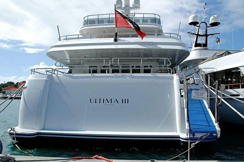 a large white yacht aboard DIAMOND Yacht for Sale