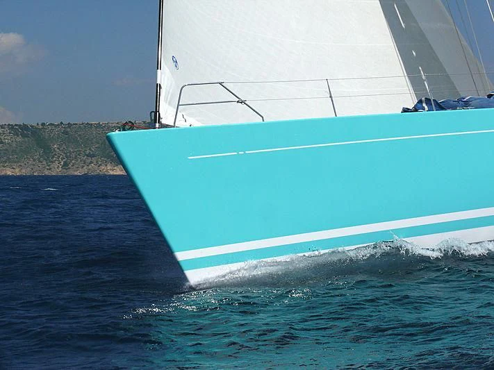 a boat on the water aboard GLISS Yacht for Sale