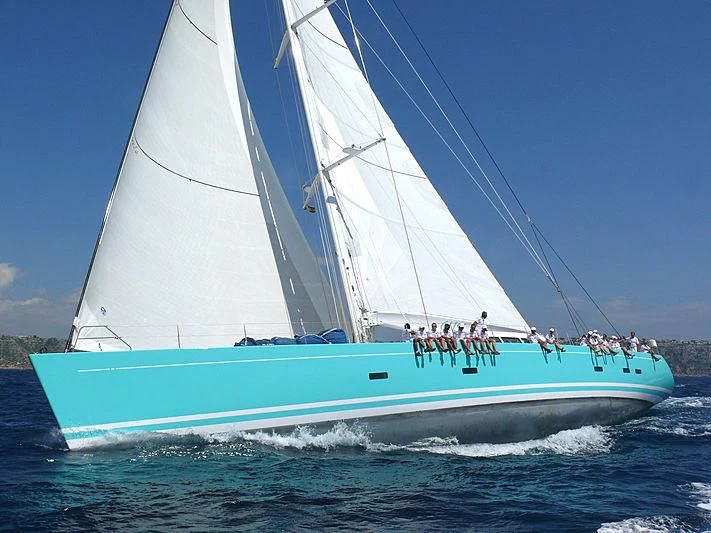 a group of people on a boat aboard GLISS Yacht for Sale