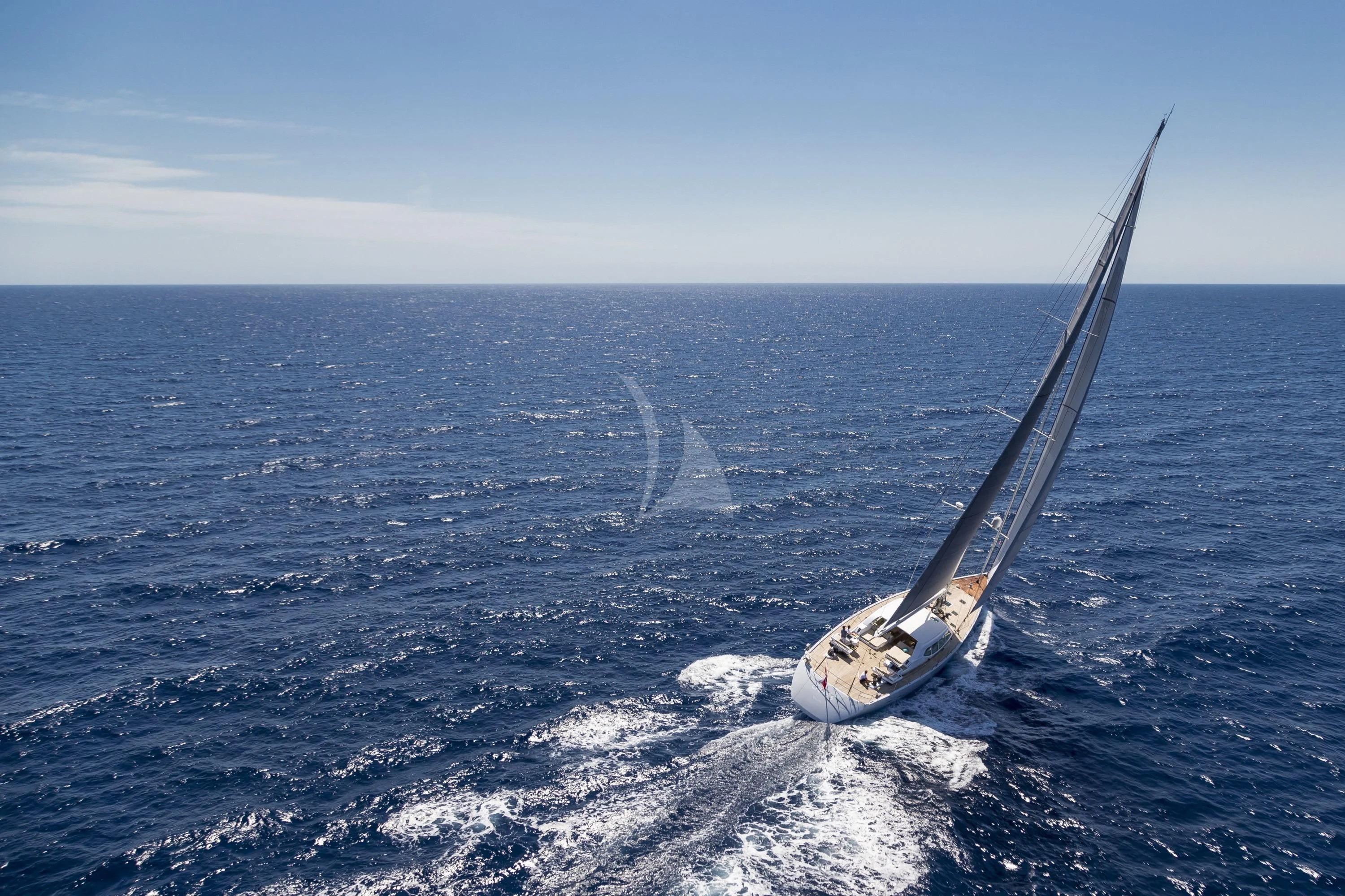a boat on the water aboard GLISS Yacht for Sale