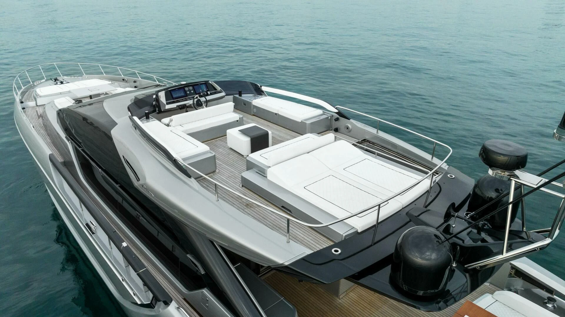 a boat on the water aboard OUR TRADE Yacht for Sale