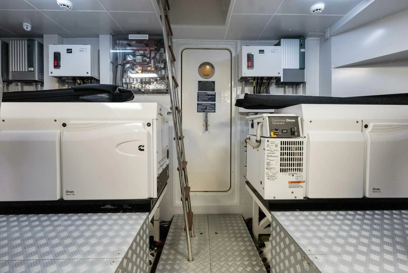a room with several machines aboard OUR TRADE Yacht for Sale