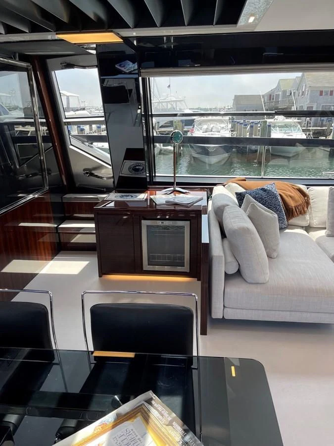 inside of a bus aboard OUR TRADE Yacht for Sale