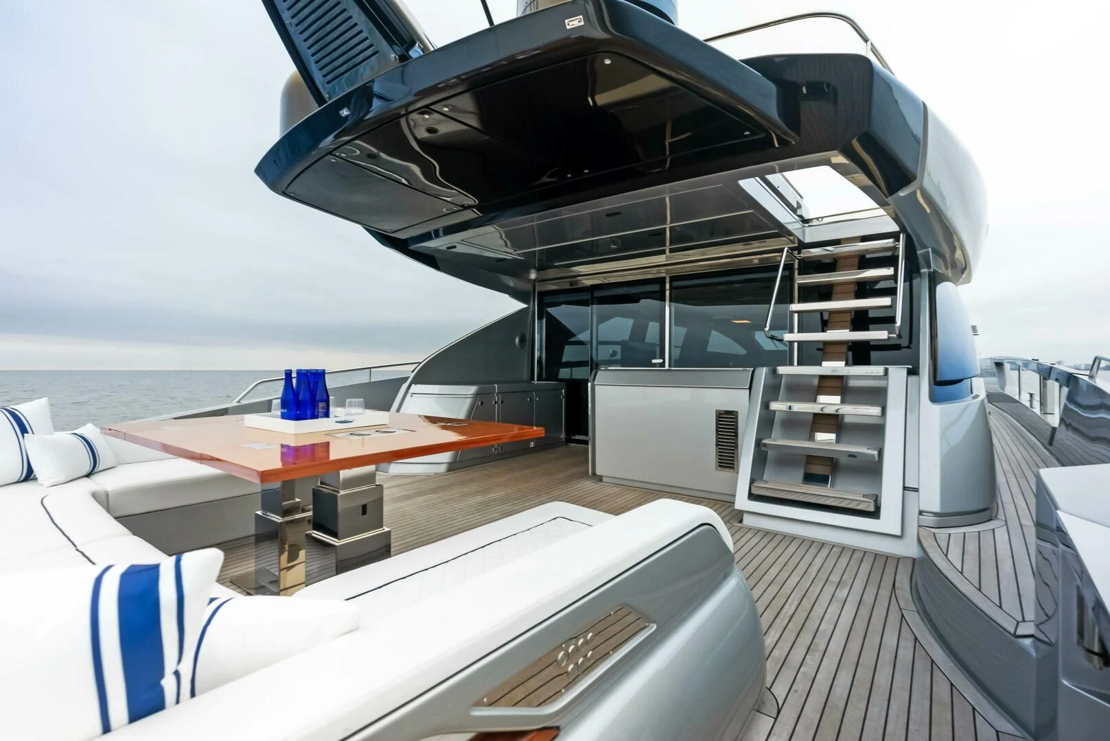 a close-up of a machine aboard OUR TRADE Yacht for Sale
