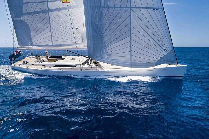 a boat on the water aboard ALEXIA Yacht for Sale