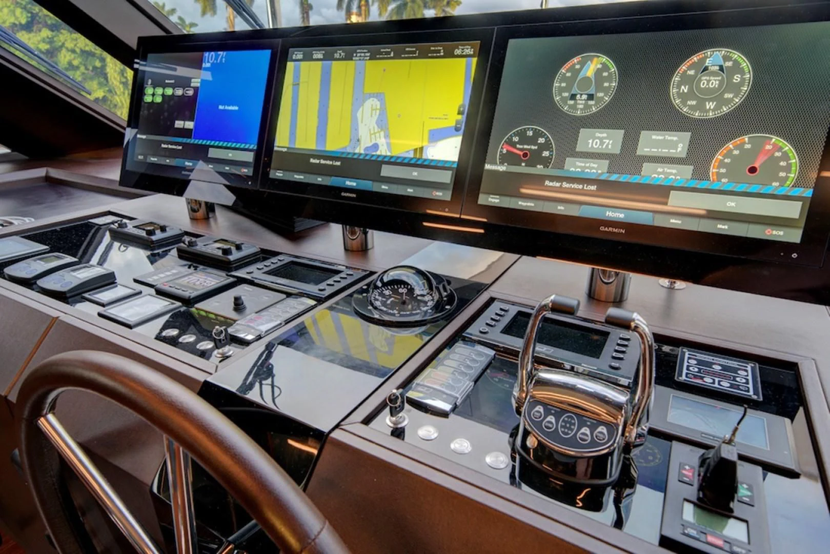 a machine on the counter aboard SEASUITE Yacht for Charter