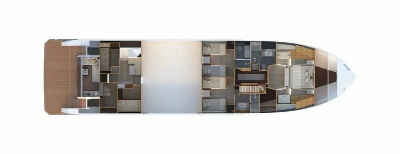 a group of boxes aboard SEASUITE Yacht for Charter