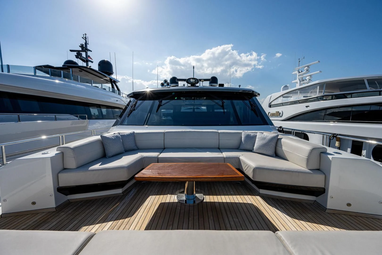 a boat on a boat aboard SEASUITE Yacht for Charter
