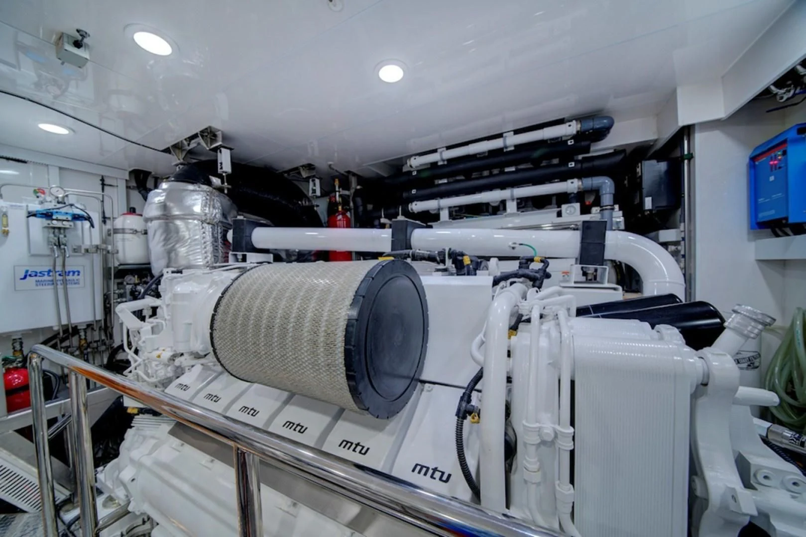 a machine with a large amount of equipment on it aboard SEASUITE Yacht for Charter