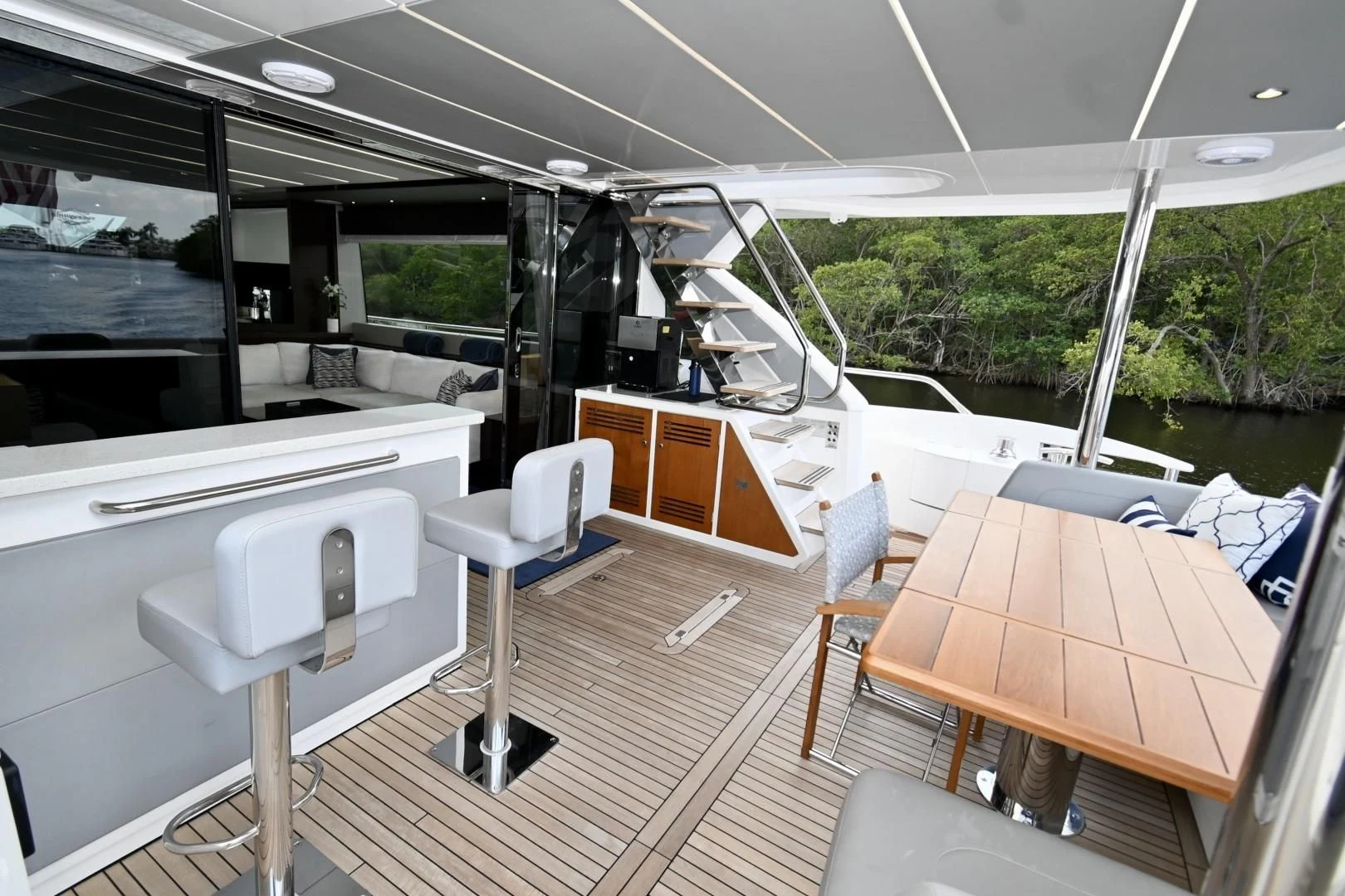 a boat on the water aboard CAESURA Yacht for Sale