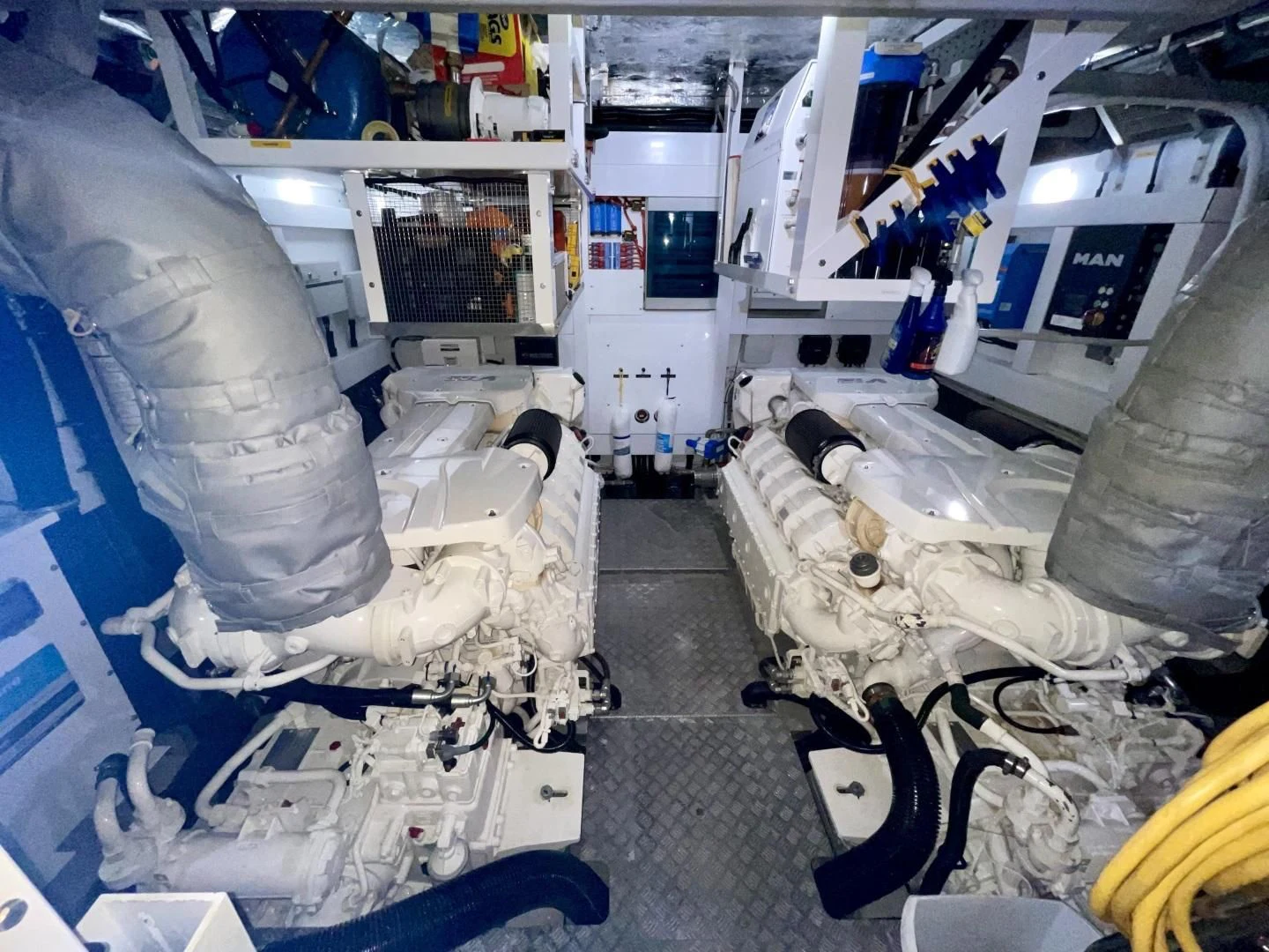 a room with medical equipment aboard CAESURA Yacht for Sale