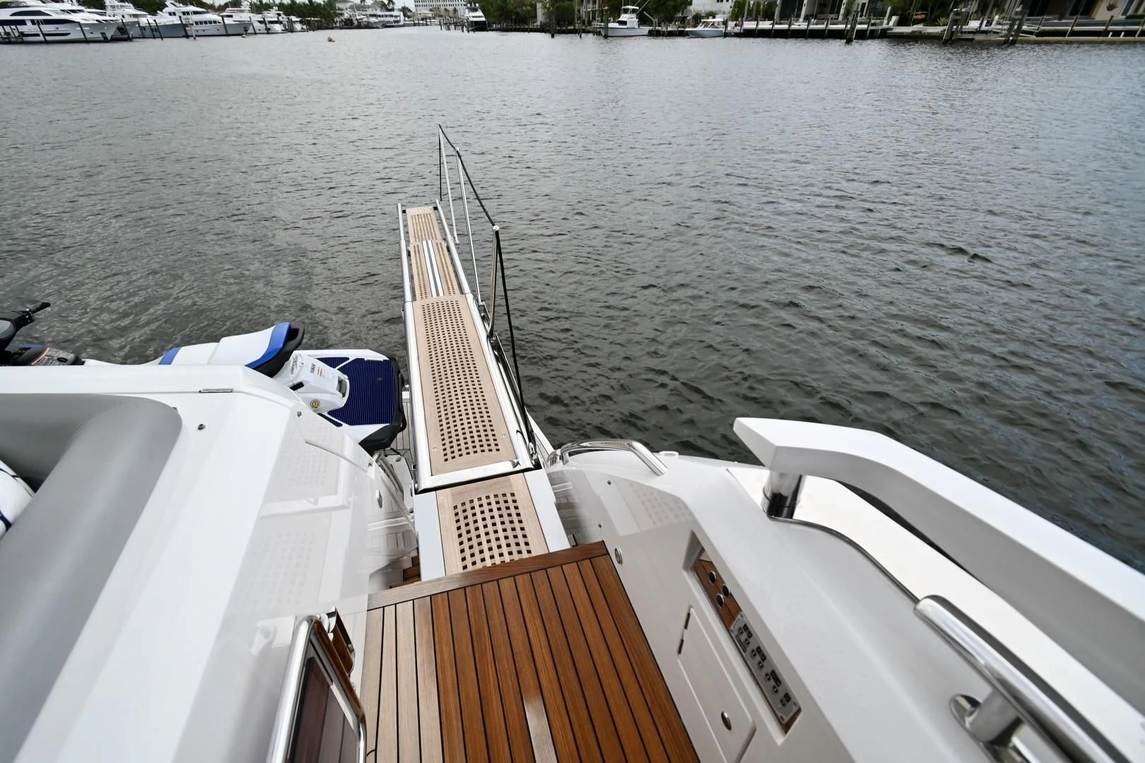 a boat on the water aboard CAESURA Yacht for Sale