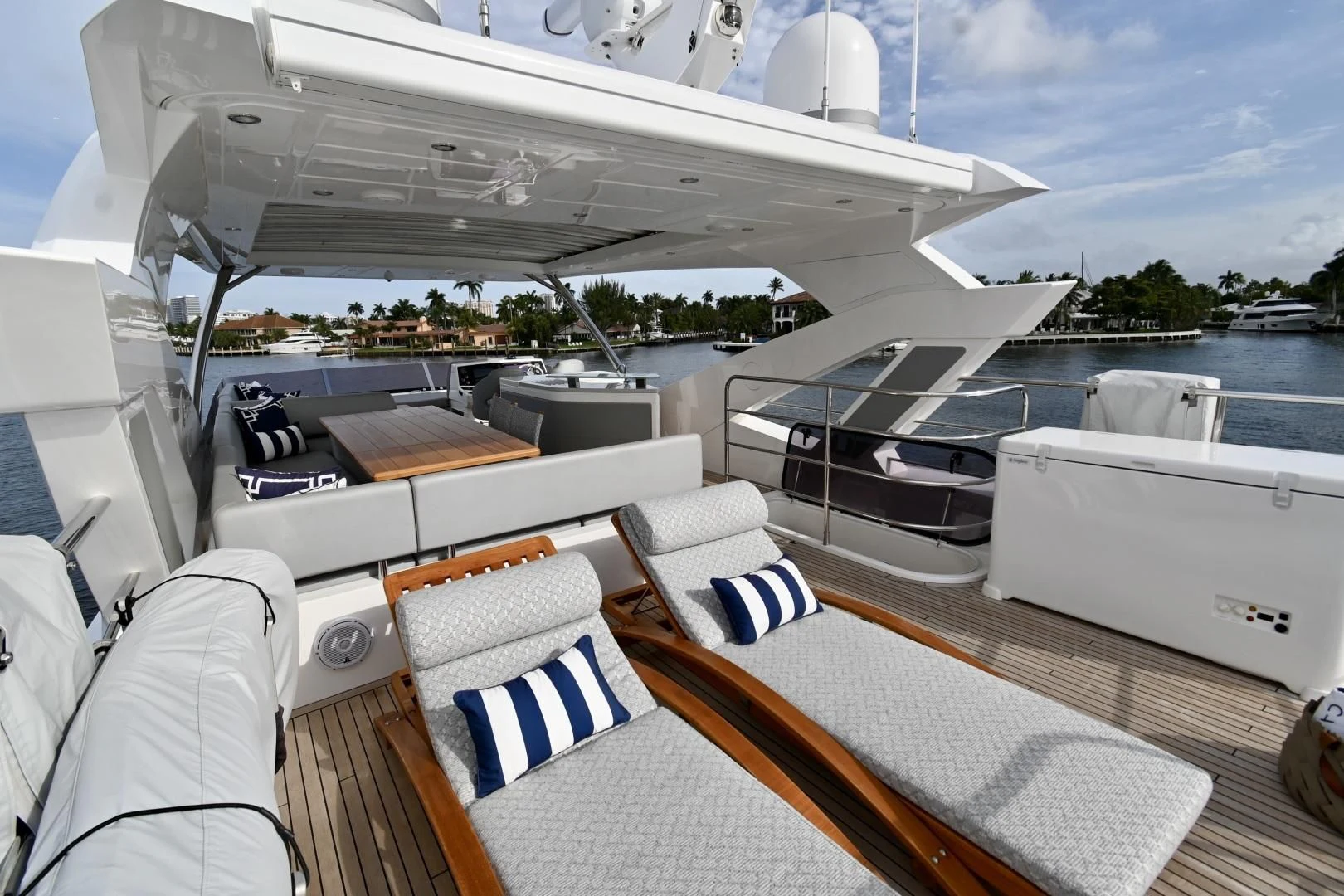 a boat on the water aboard CAESURA Yacht for Sale