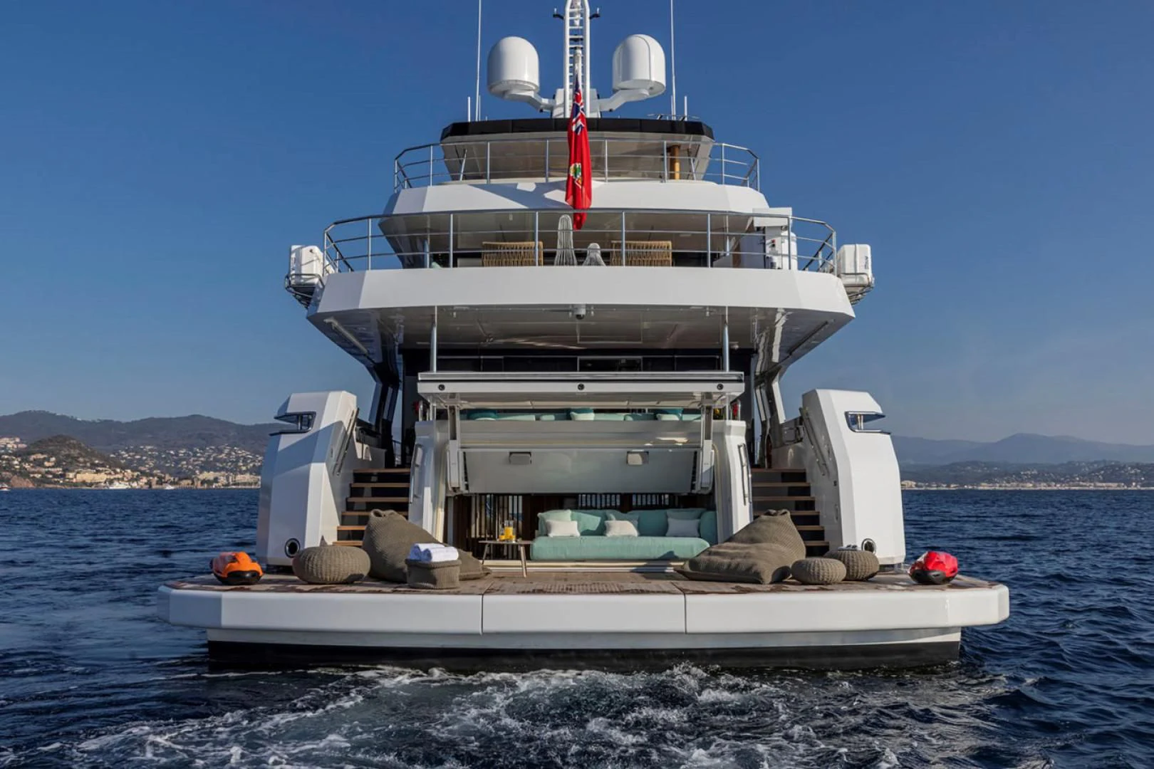 a boat on the water aboard 38M EXPLORER HULL 3 Yacht for Sale