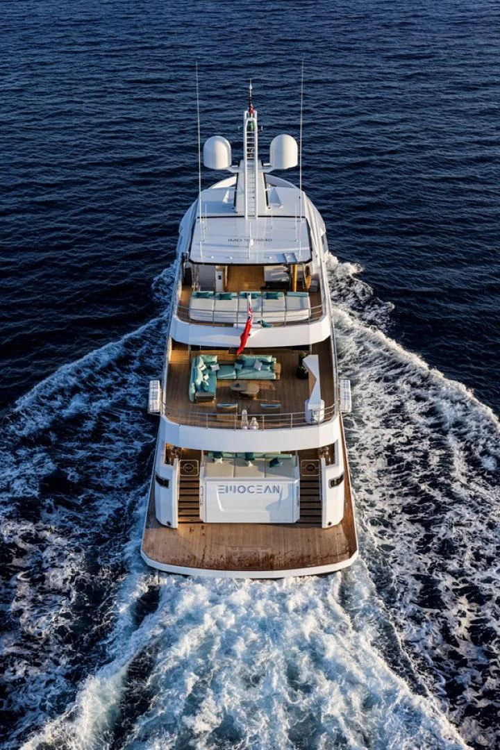 a ship on the water aboard 38M EXPLORER HULL 3 Yacht for Sale