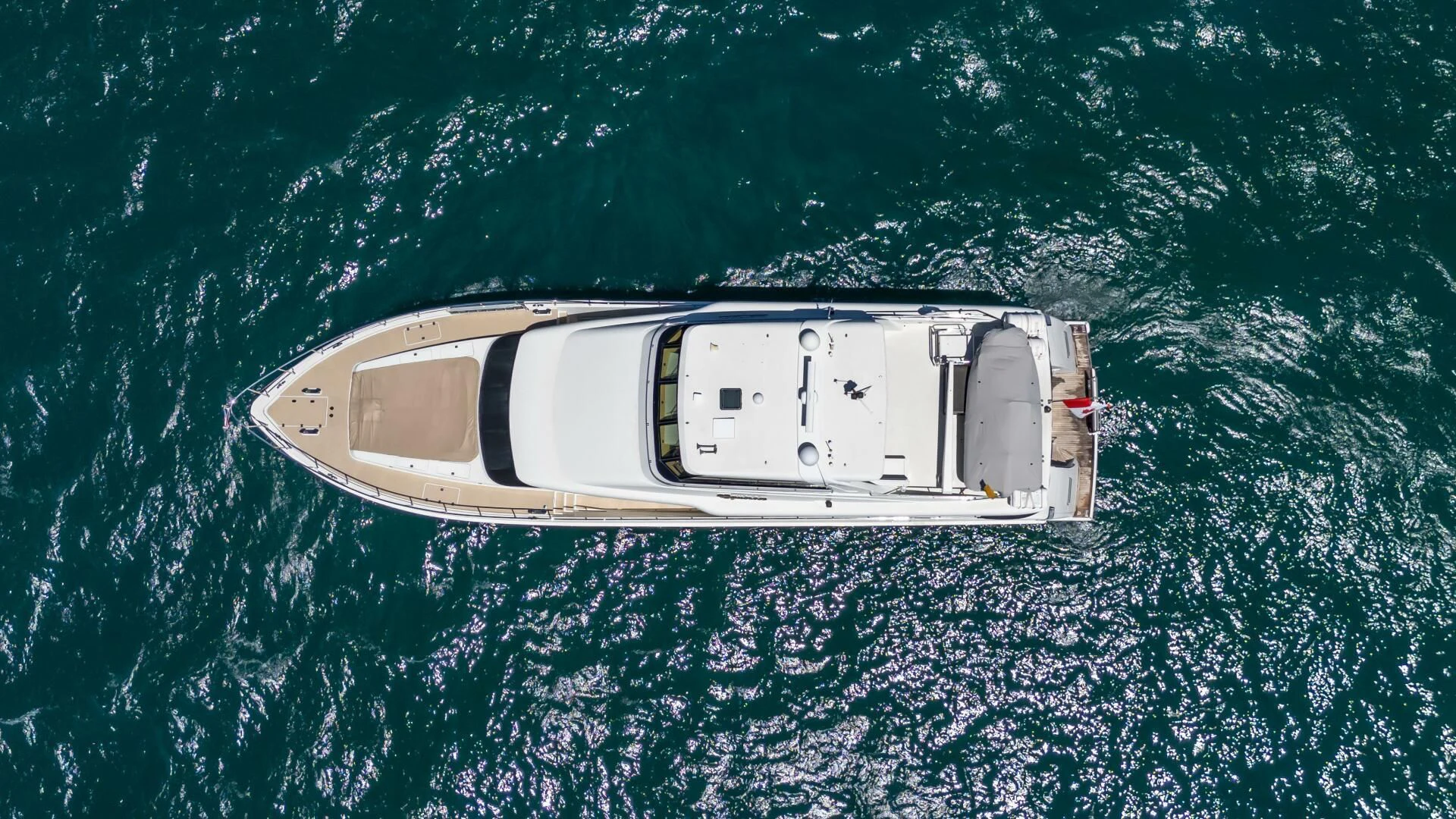 a space ship in the water aboard EQUINOX X Yacht for Sale