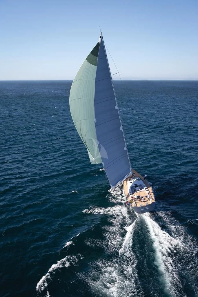 a sailboat on the water aboard ARAGON Yacht for Sale
