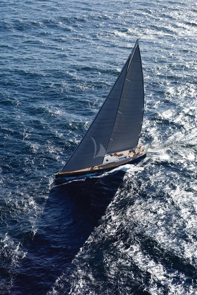 a sailboat on the water aboard ARAGON Yacht for Sale