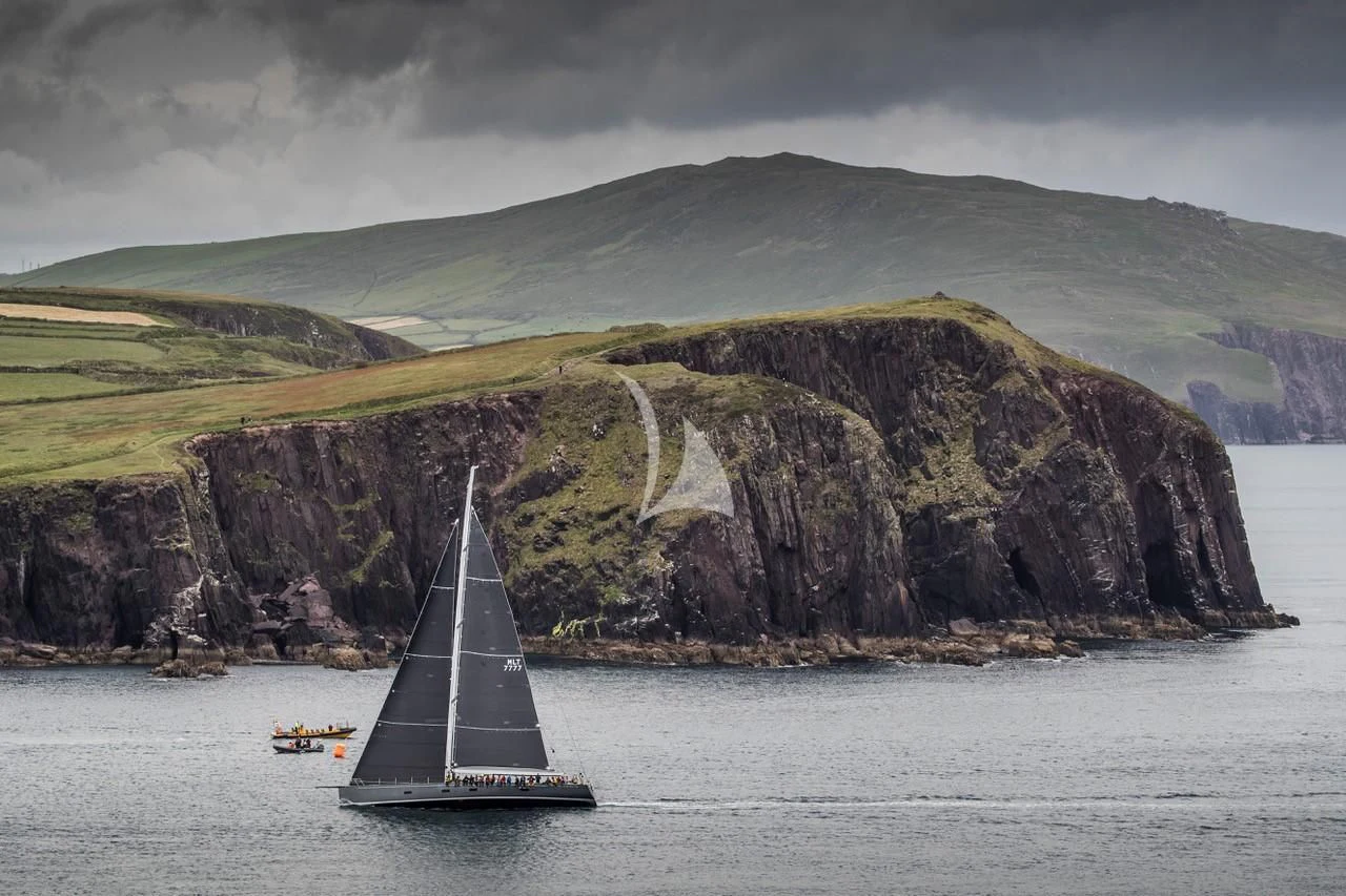 a boat sailing in the water aboard ARAGON Yacht for Sale