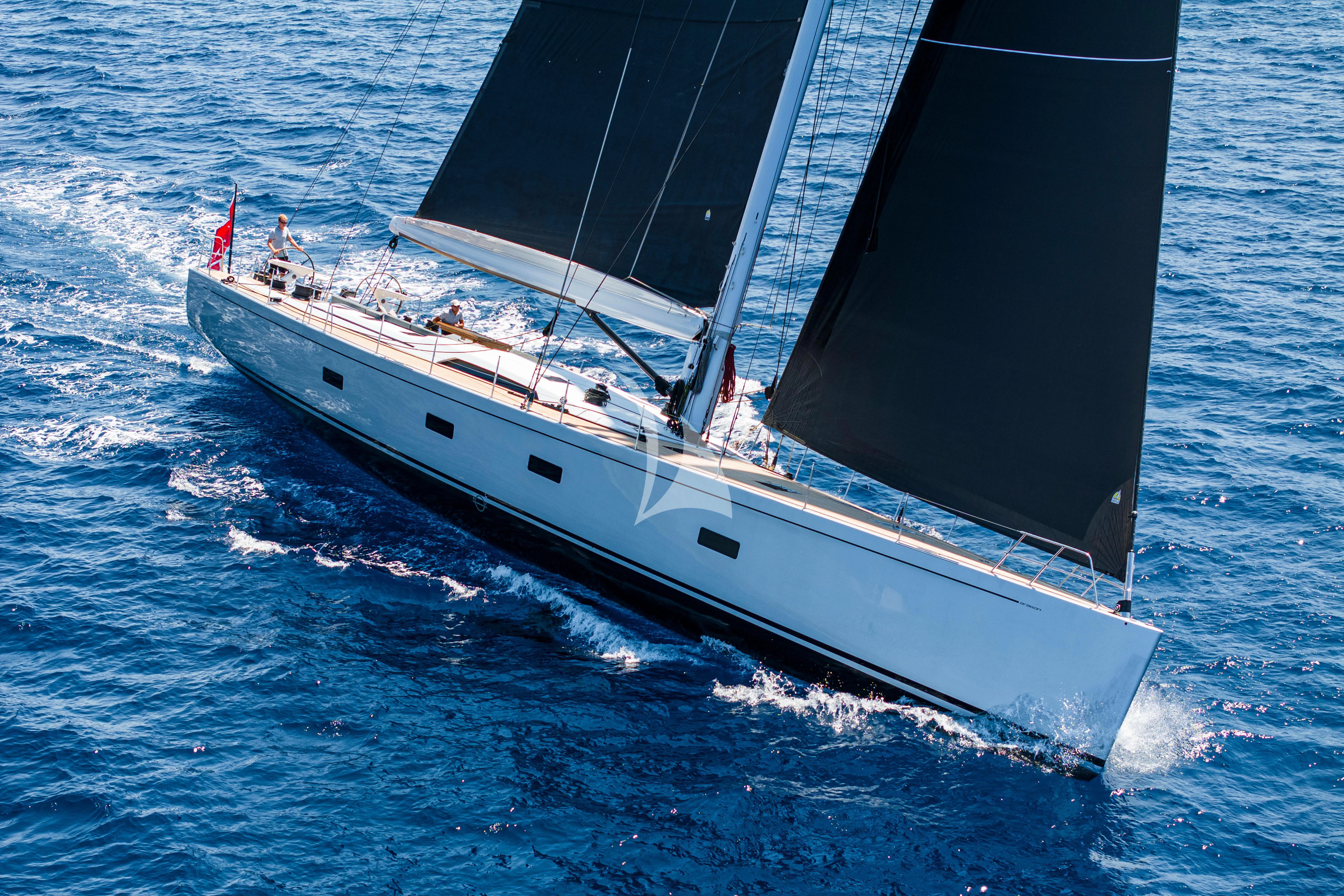 a boat on the water aboard ARAGON Yacht for Sale
