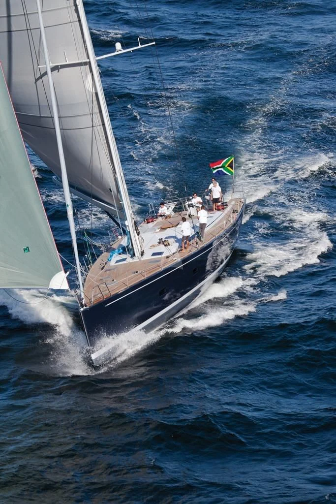 a boat with people on it aboard ARAGON Yacht for Sale
