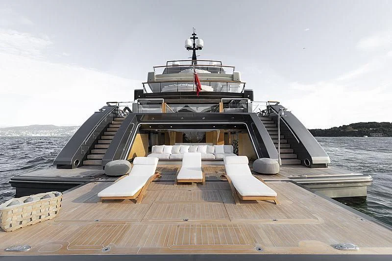a boat on the water aboard ATTILA Yacht for Sale