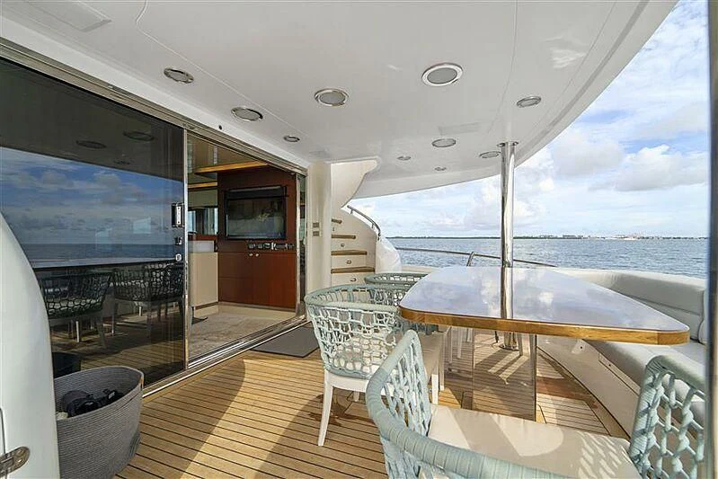 a boat on the water aboard ADAMO Yacht for Sale