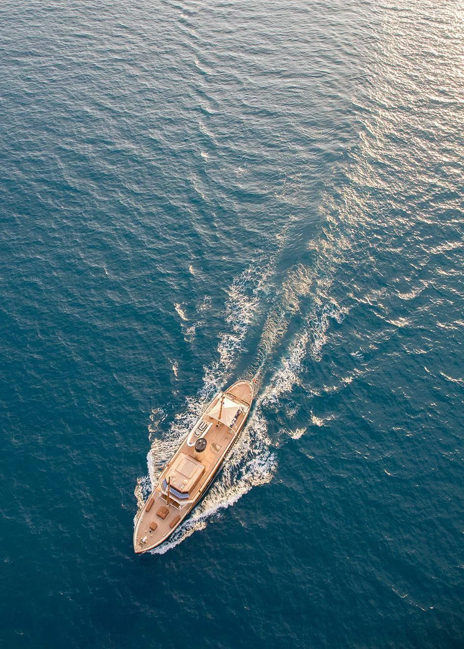 a boat in the water aboard TARANSAY Yacht for Sale