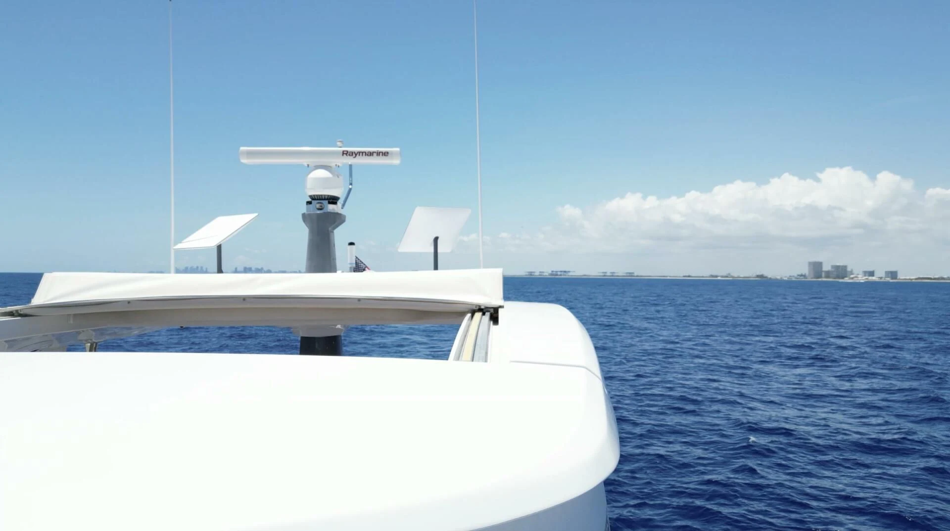 a boat on the water aboard RAINBOW GODDESS Yacht for Sale