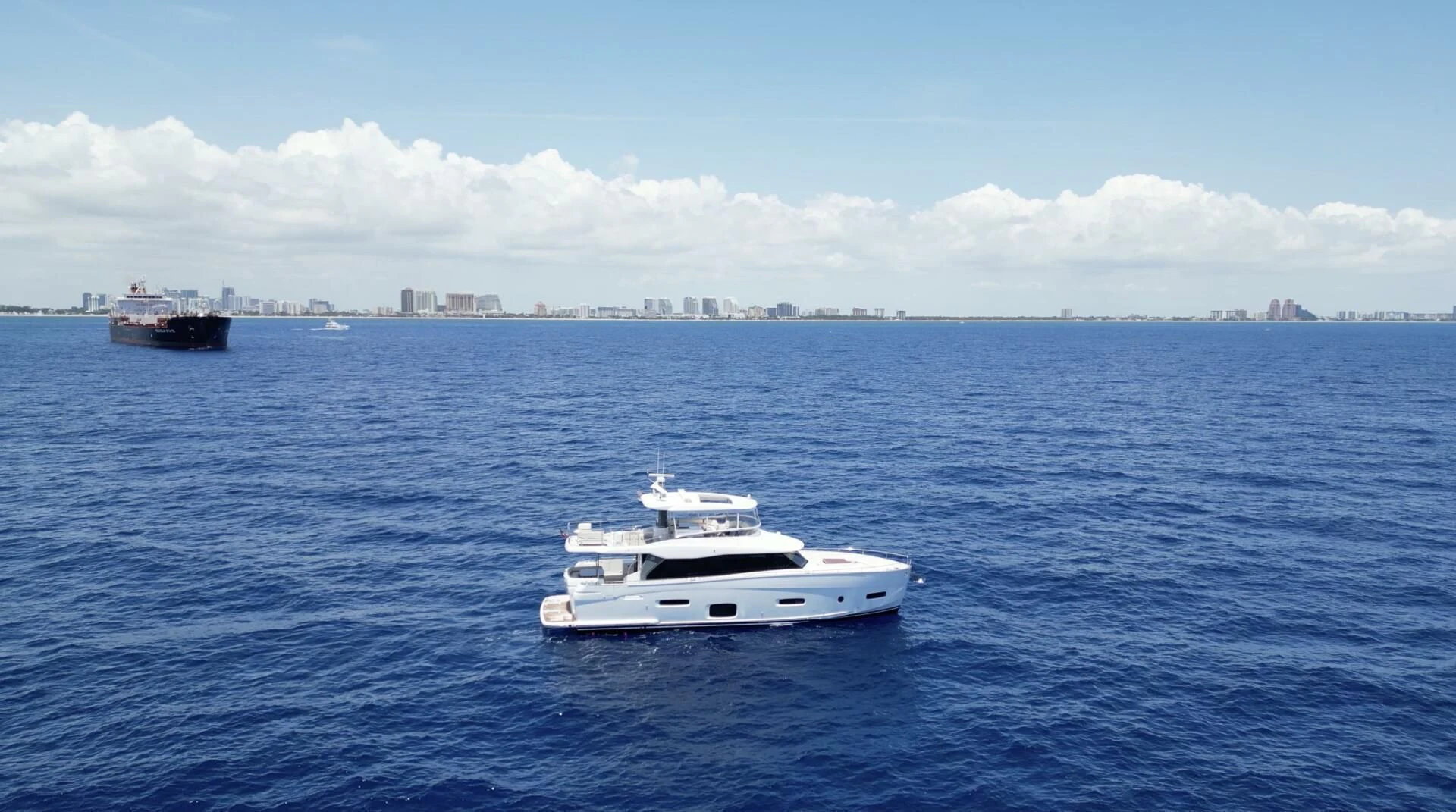 a boat in the water aboard RAINBOW GODDESS Yacht for Sale