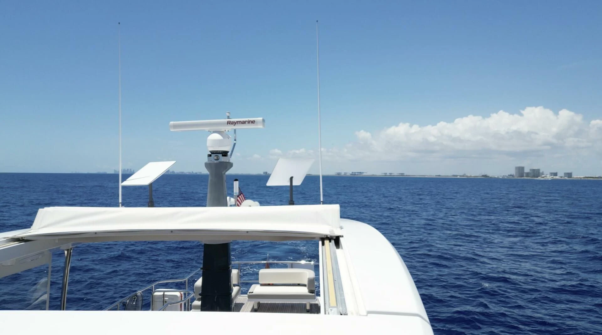 a boat on the water aboard RAINBOW GODDESS Yacht for Sale