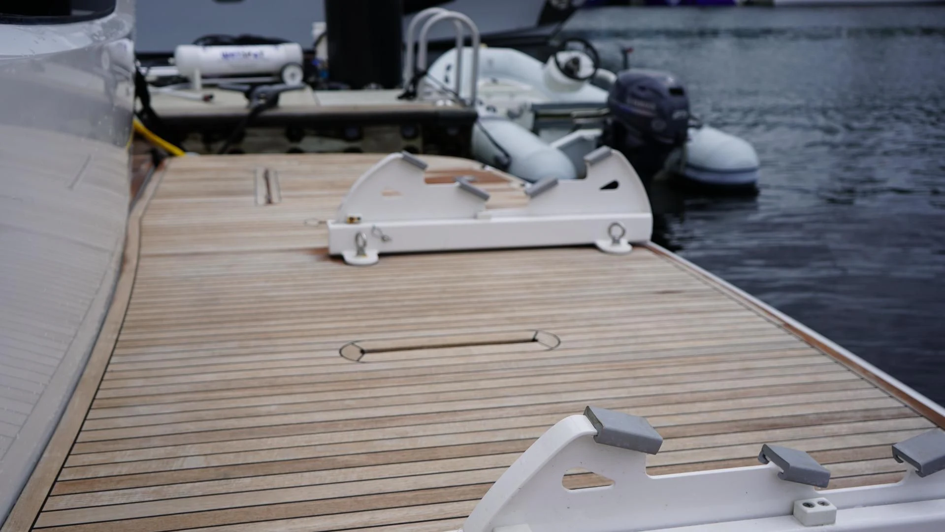 a boat on the water aboard RAINBOW GODDESS Yacht for Sale