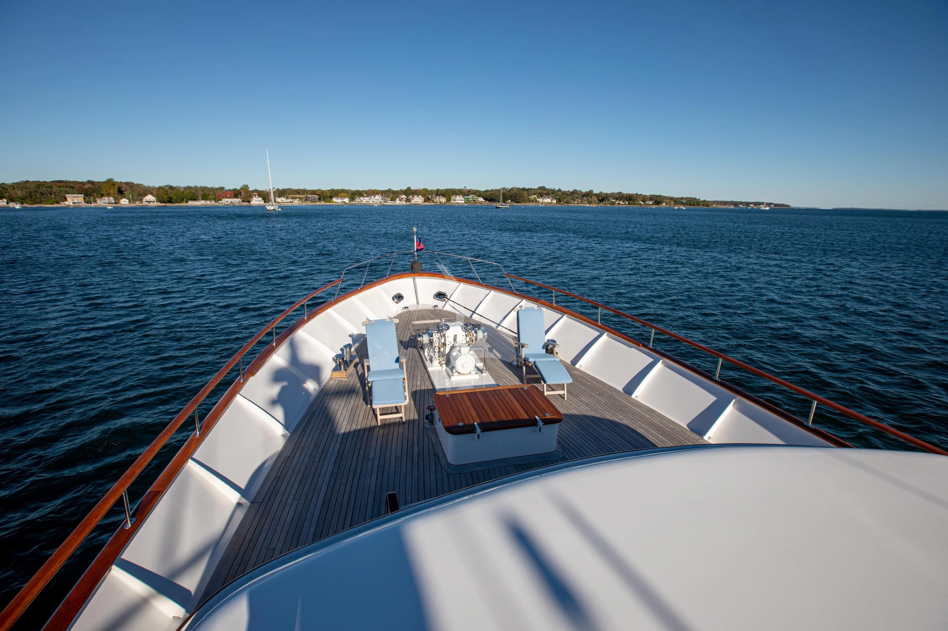 a boat on the water aboard MARYBELLE Yacht for Sale