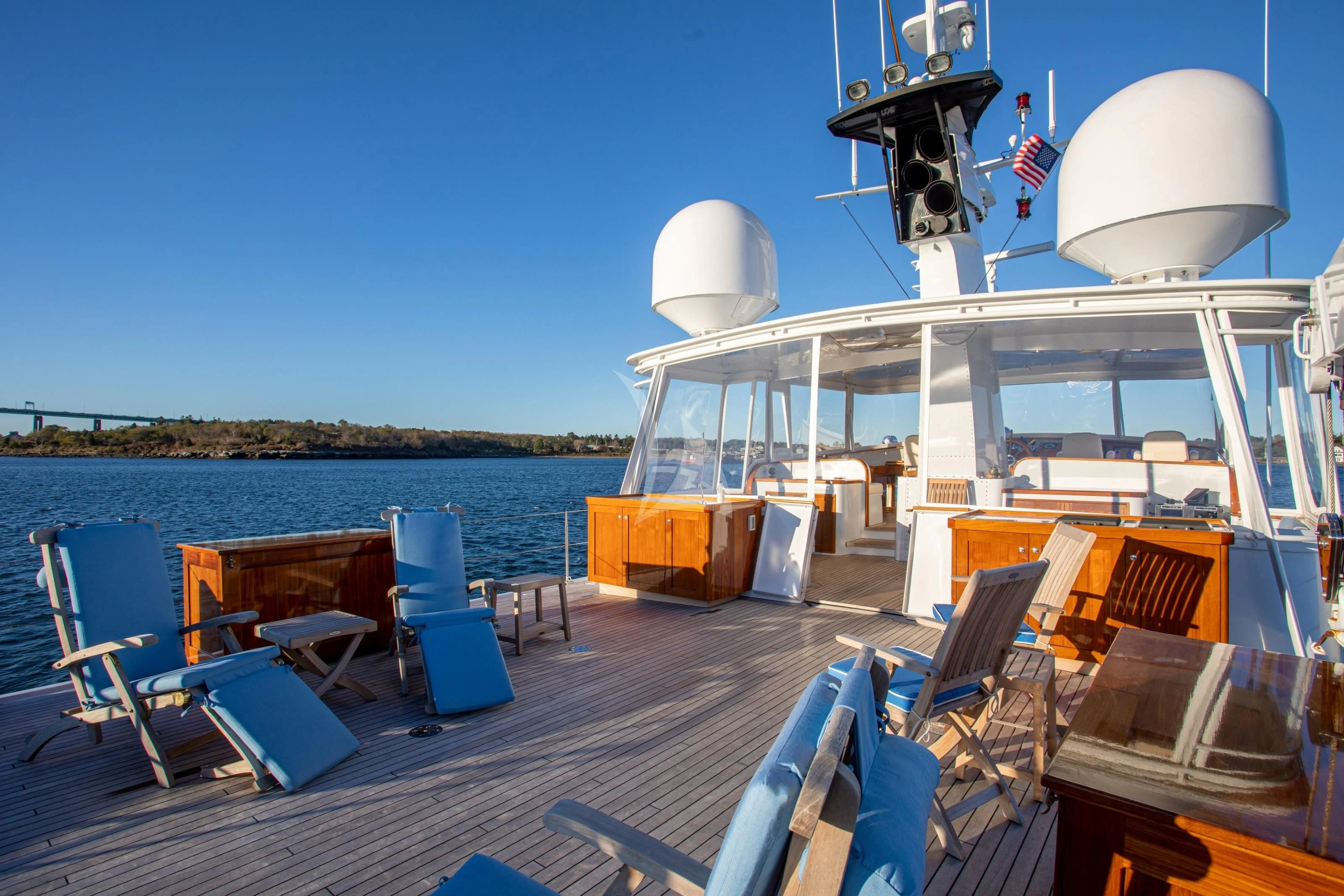 a boat on the water aboard MARYBELLE Yacht for Sale