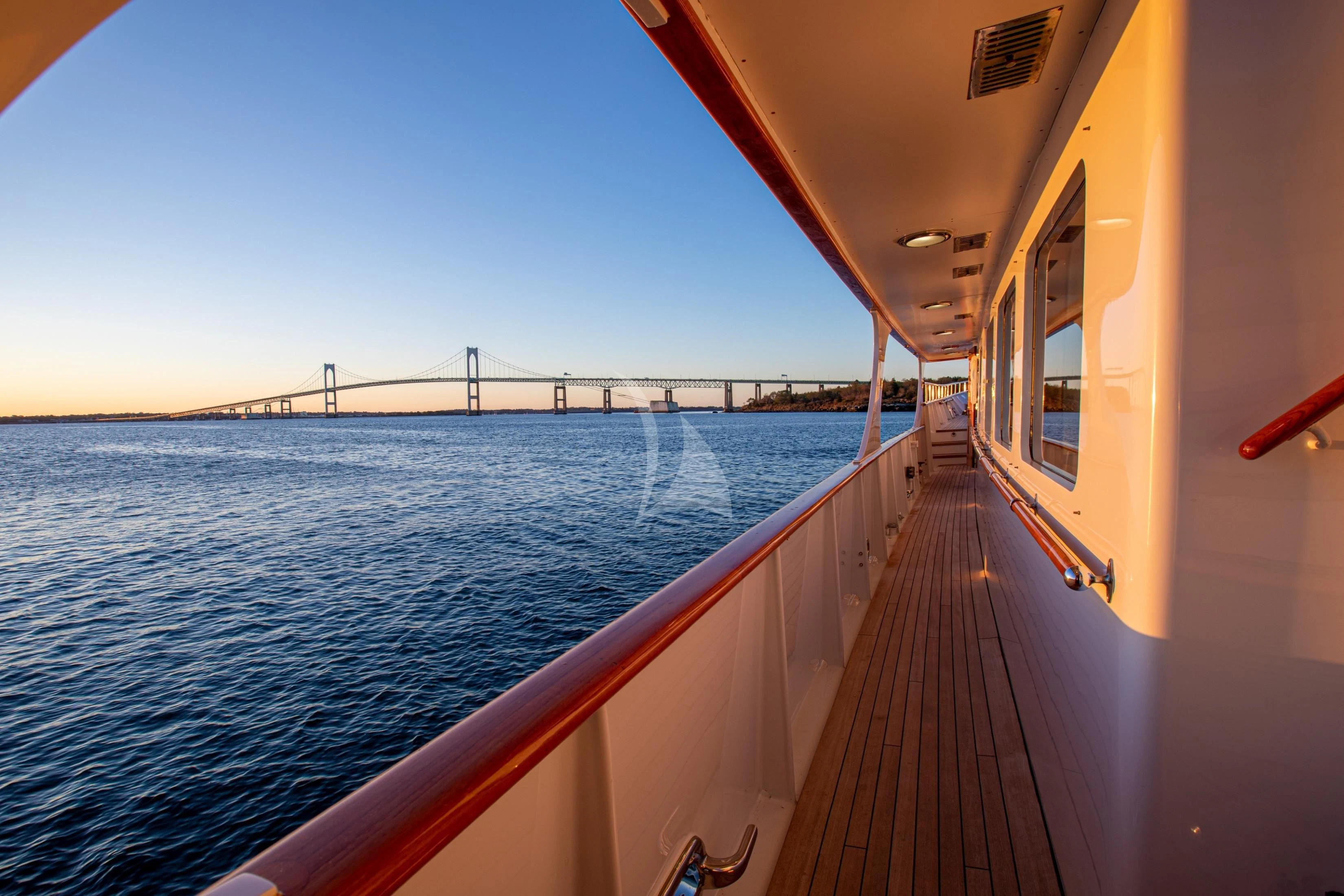 a boat on the water aboard MARYBELLE Yacht for Sale