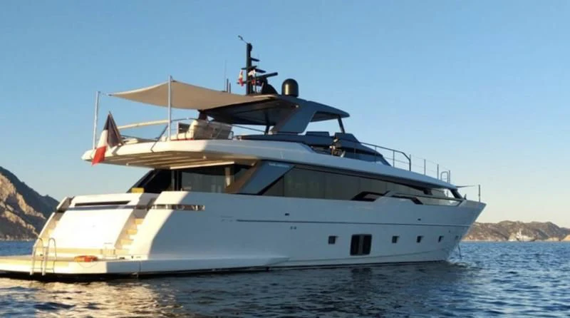 a boat on the water aboard SSL Yacht for Sale