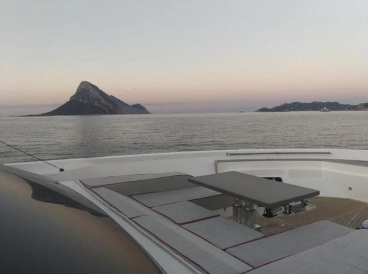 a boat on the water aboard SSL Yacht for Sale