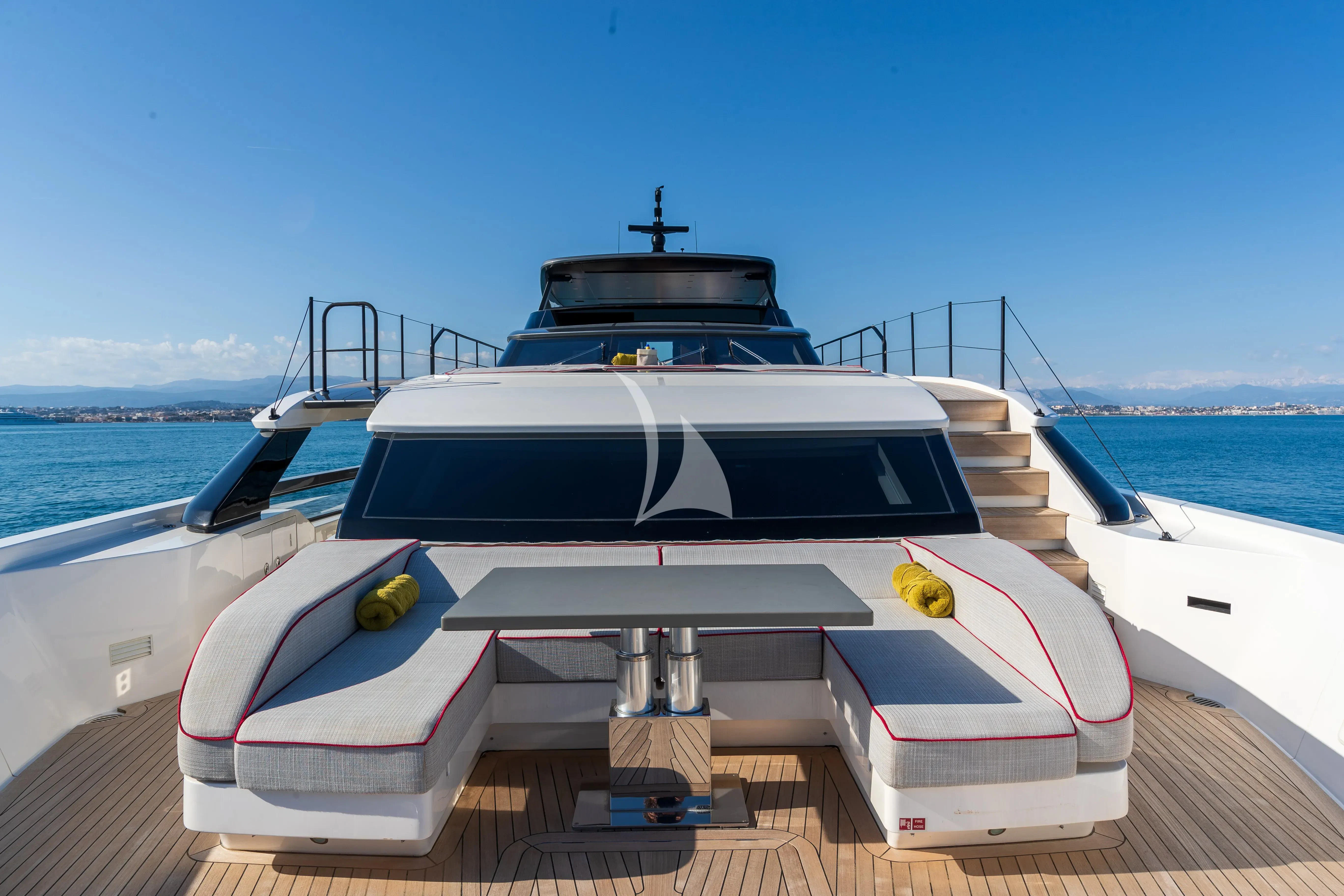a boat on a dock aboard SSL Yacht for Sale