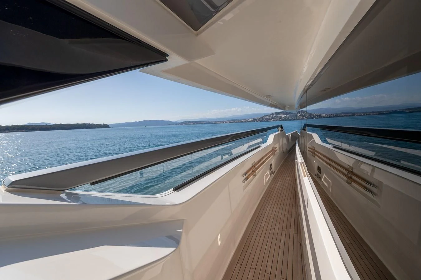 a boat on the water aboard SSL Yacht for Sale