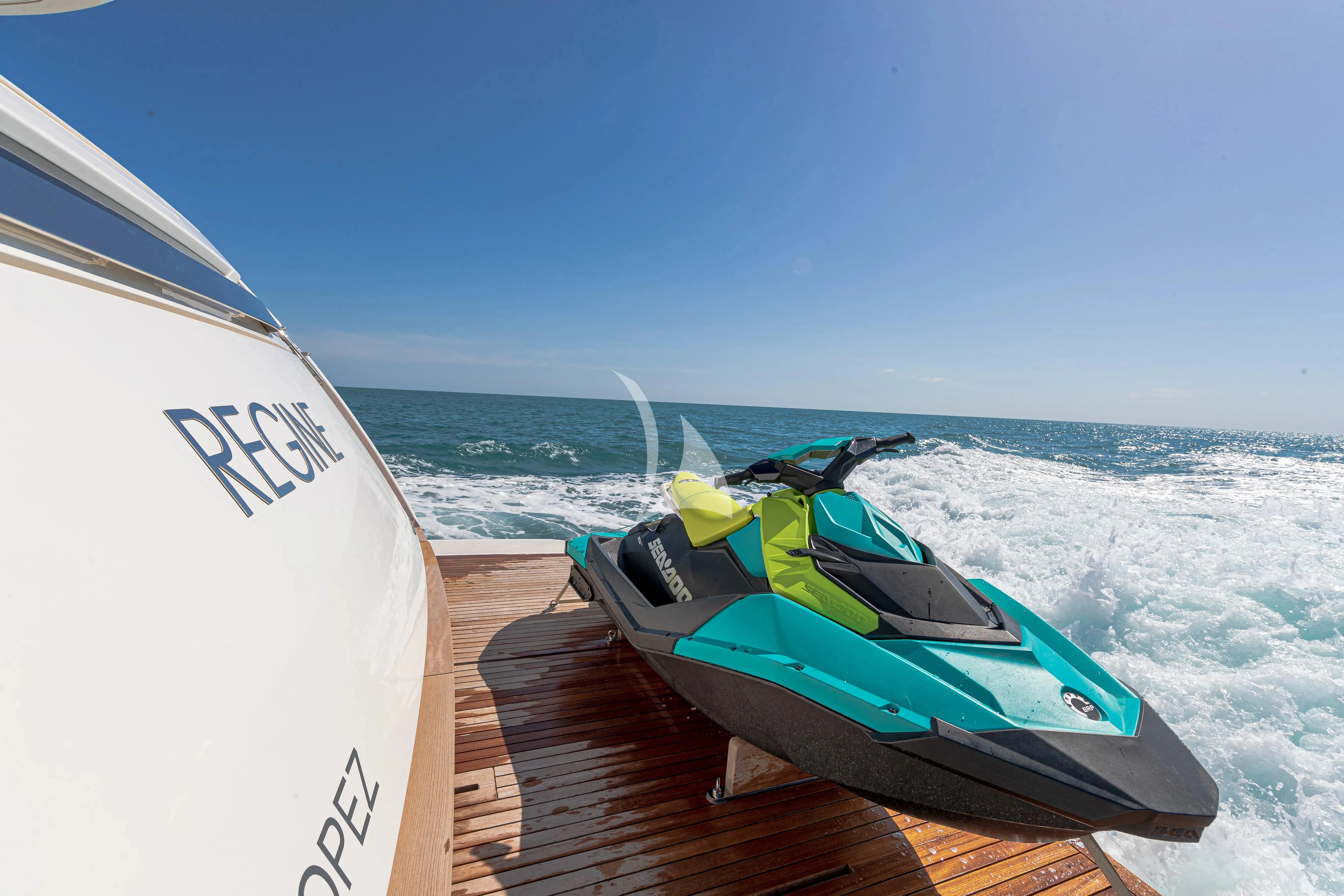 a boat on the water aboard SSL Yacht for Sale