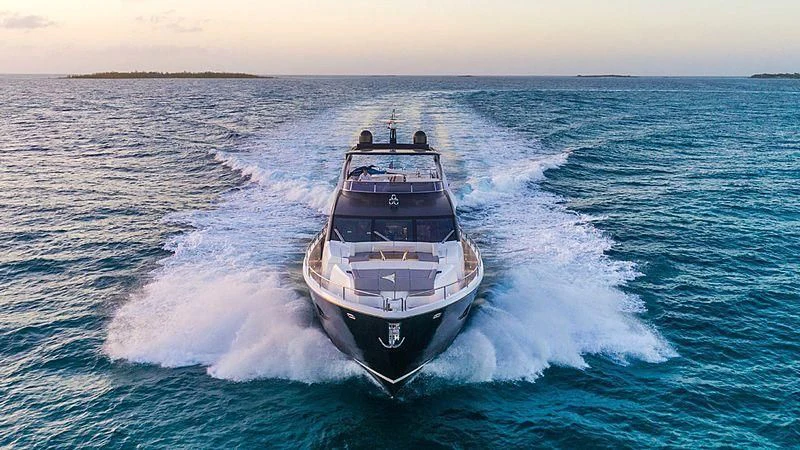 a boat on the water aboard SYNERGY Yacht for Sale