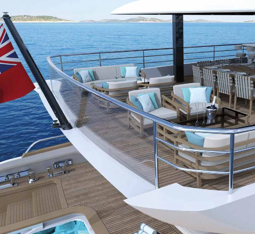 a boat on the water aboard ENZO Yacht for Sale