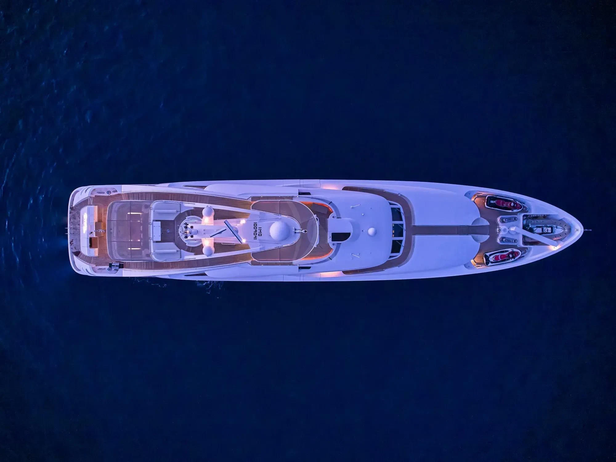 a silver and gold metal object aboard OASIS Yacht for Sale