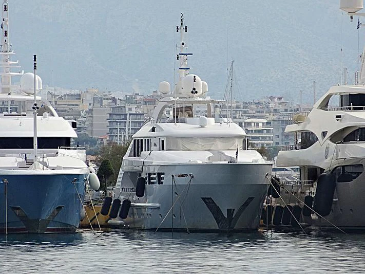 boats in the water aboard OASIS Yacht for Sale