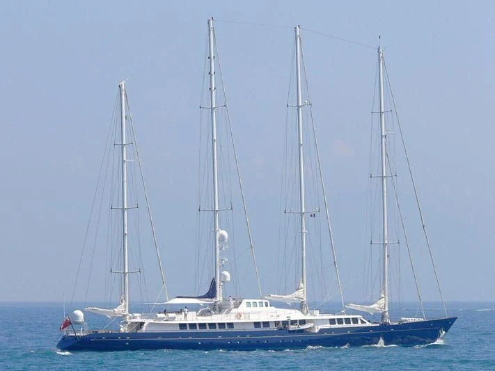 a boat on the water aboard ENIGMA Yacht for Sale
