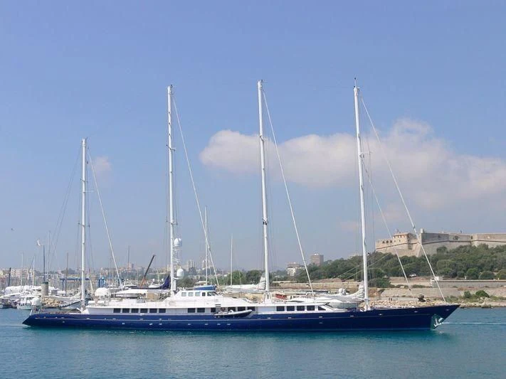 a boat on the water aboard ENIGMA Yacht for Sale