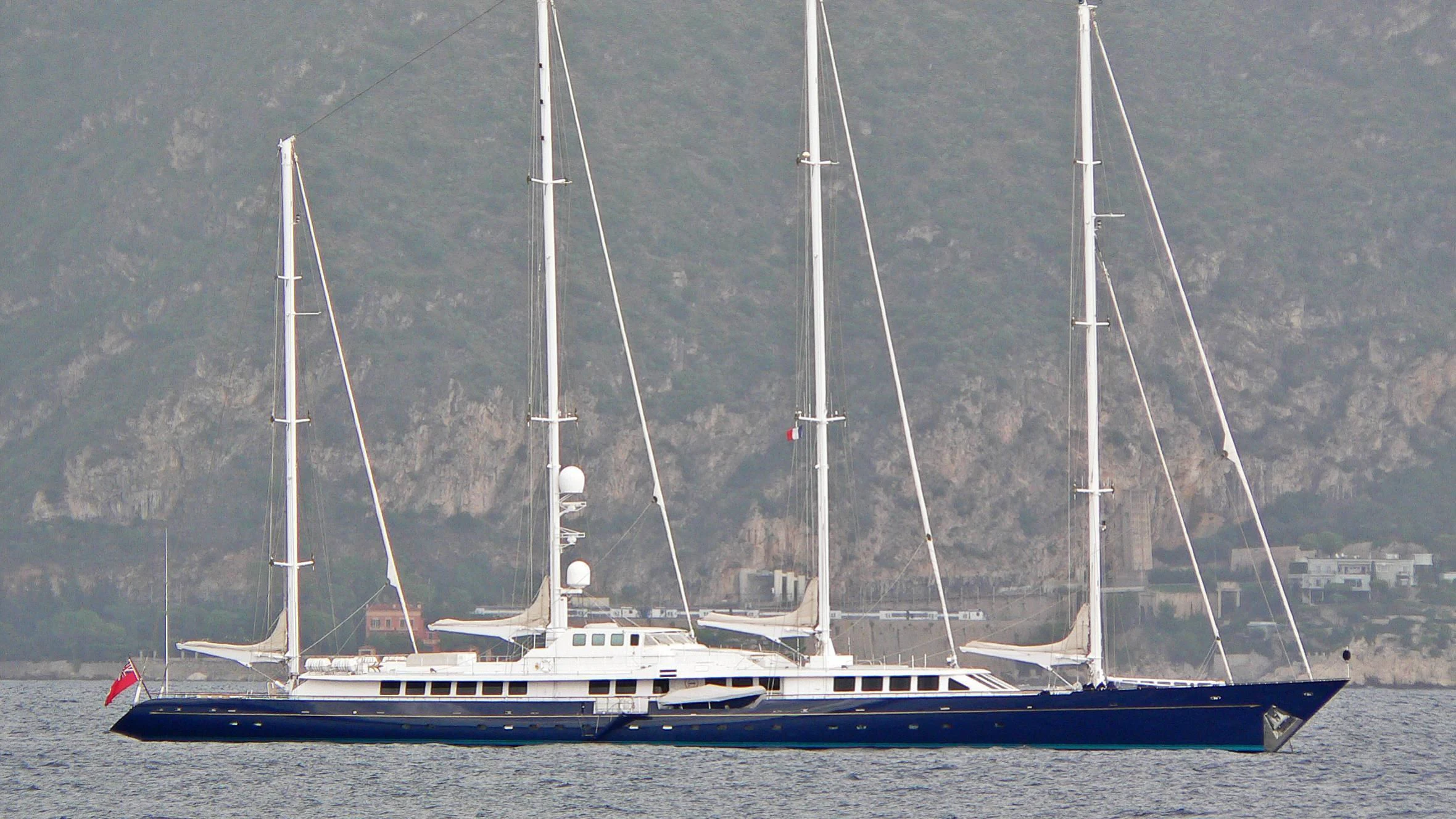 a group of boats on the water aboard ENIGMA Yacht for Sale