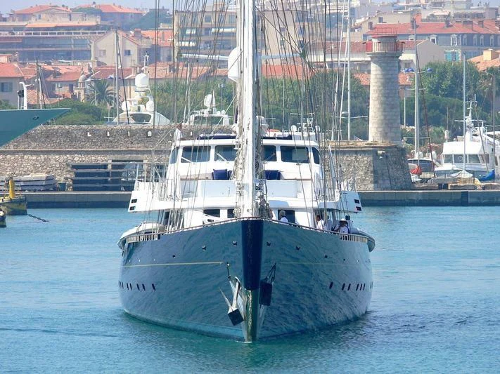 a boat on the water aboard ENIGMA Yacht for Sale