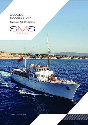 a boat on the water aboard SHEMARA Yacht for Sale