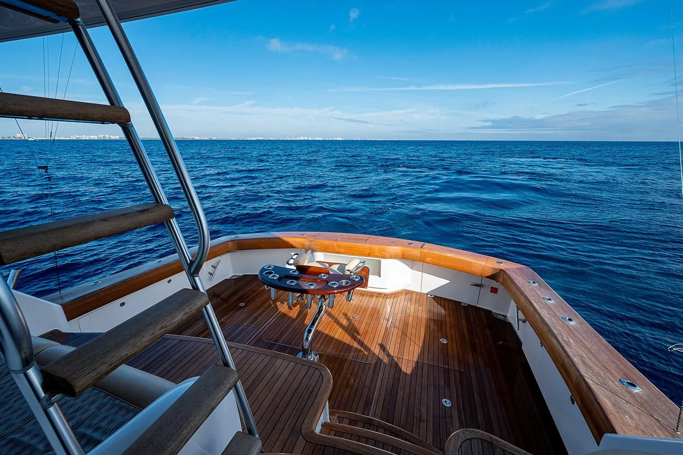 a boat on the water aboard LIFE IS GOOD Yacht for Sale
